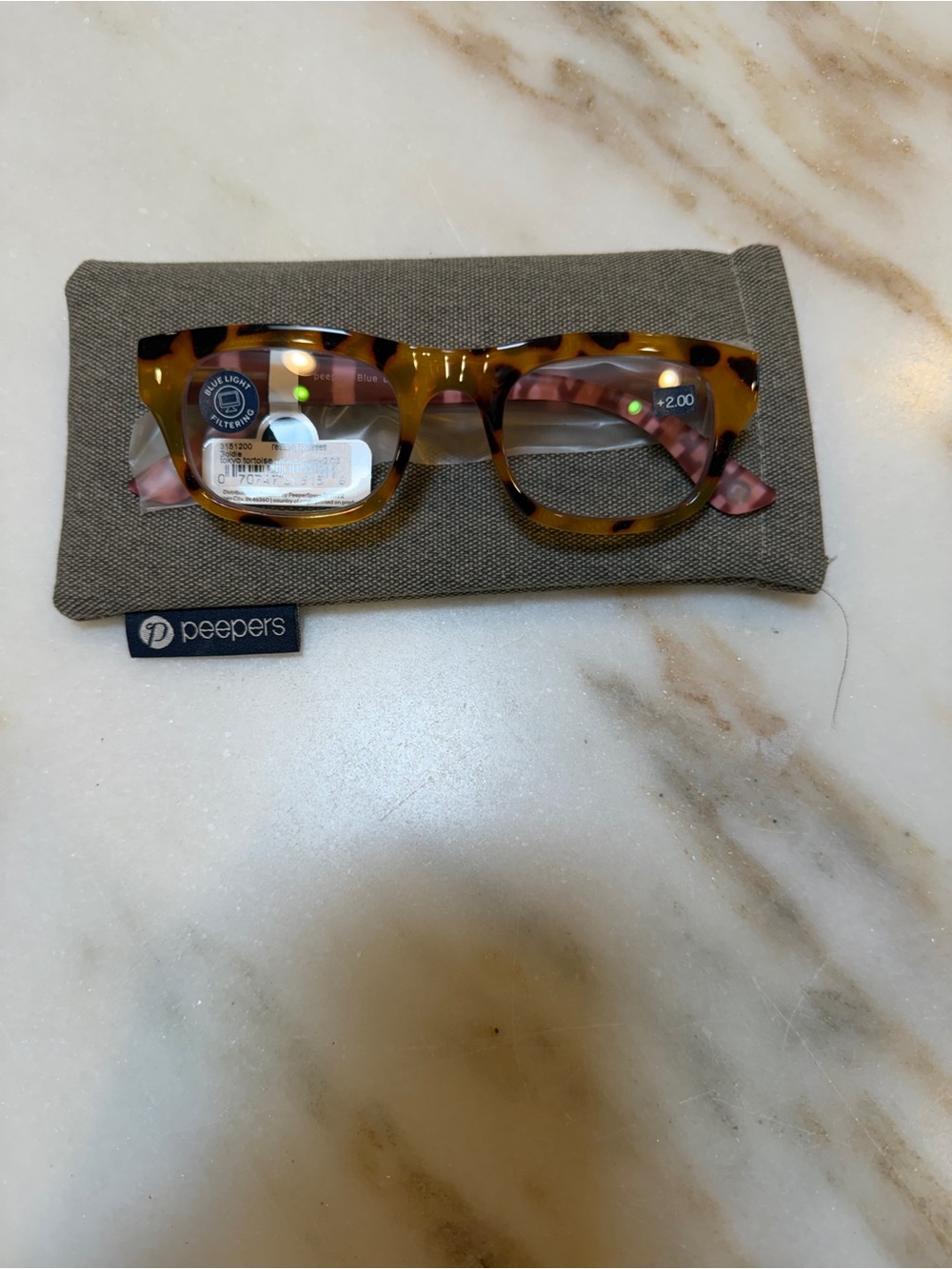 Peepers Women’s Tortoise Reading Glasses +2.00